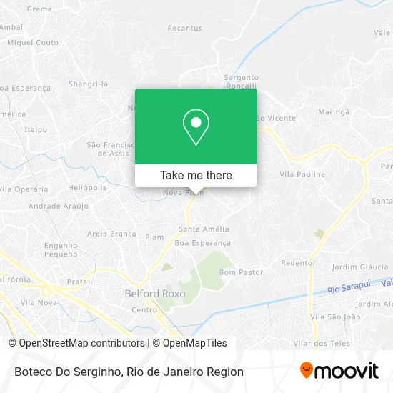 Boteco Do Serginho map