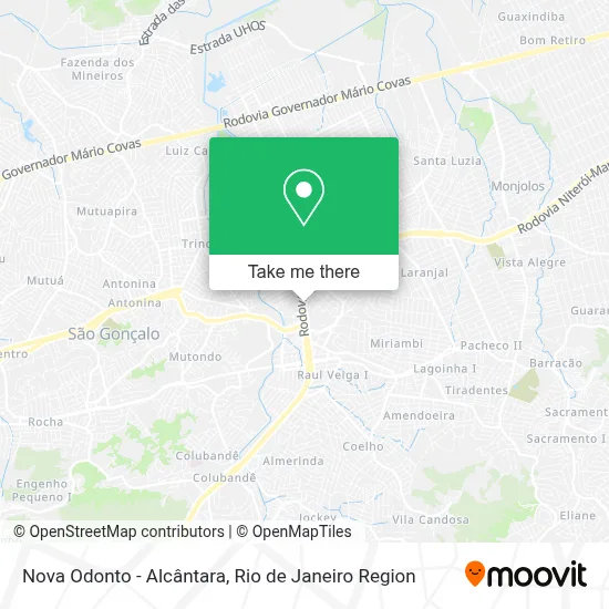 Nova Odonto - Alcântara map
