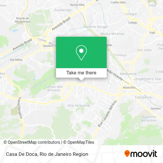 Casa De Doca map