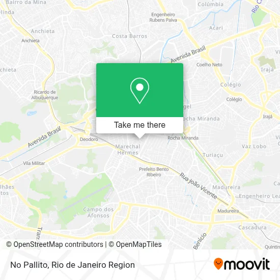 No Pallito map