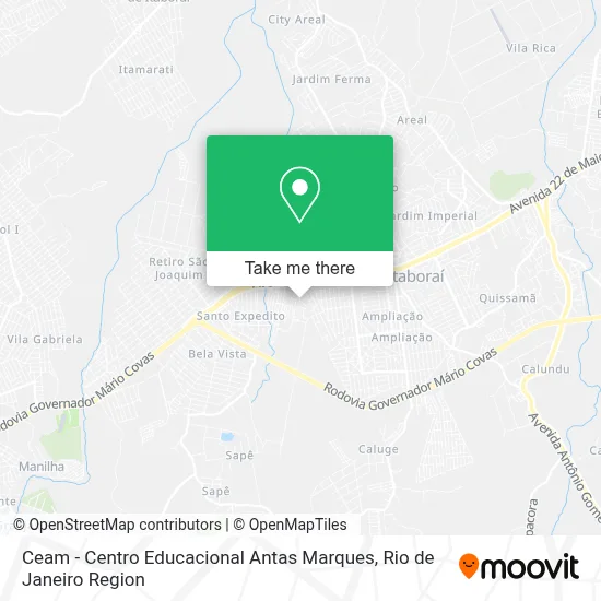 Ceam - Centro Educacional Antas Marques map