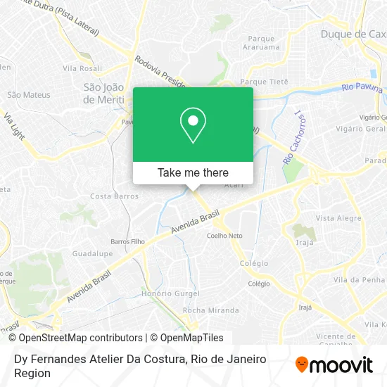 Dy Fernandes Atelier Da Costura map