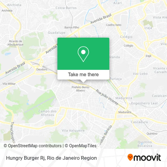 Hungry Burger Rj map