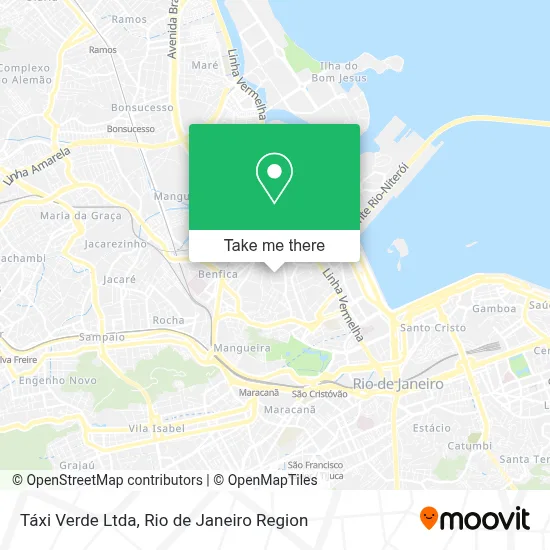 Táxi Verde Ltda map