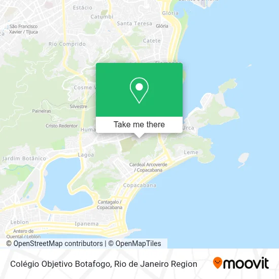 Colégio Objetivo Botafogo map