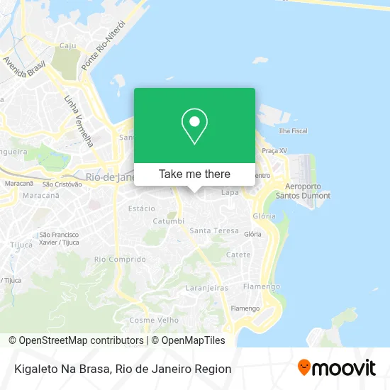 Kigaleto Na Brasa map