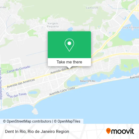 Dent In Rio map