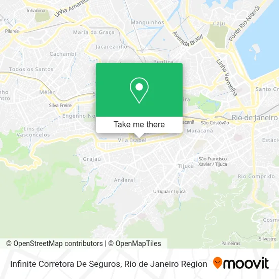 Infinite Corretora De Seguros map