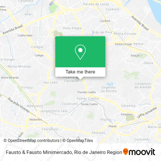 Fausto & Fausto Minimercado map