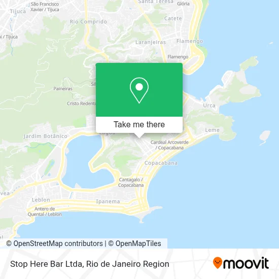 Stop Here Bar Ltda map