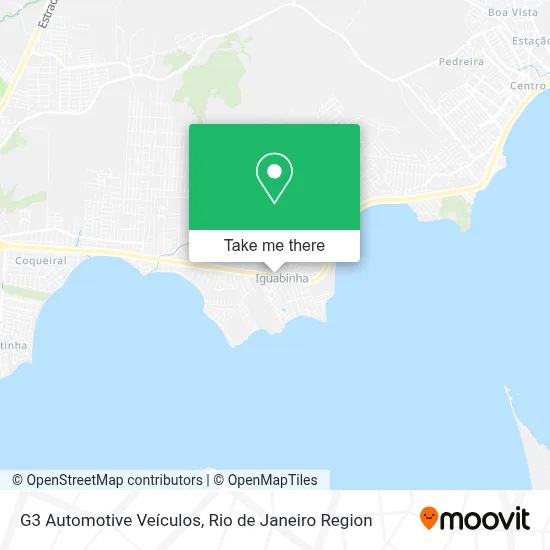 G3 Automotive Veículos map