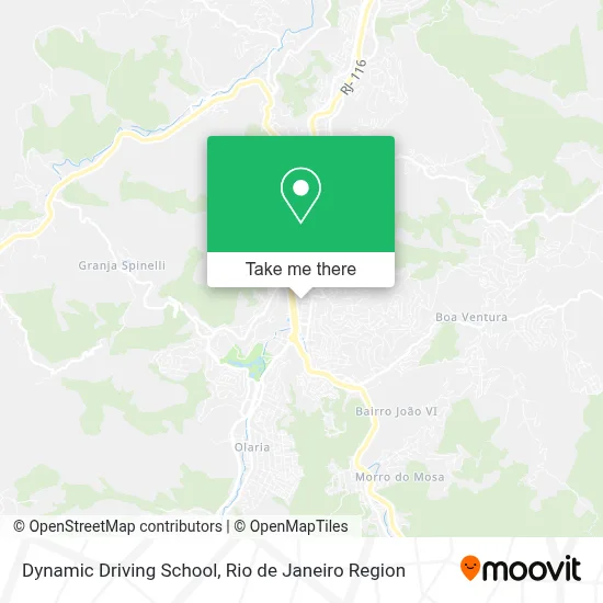 Dynamic Driving School map