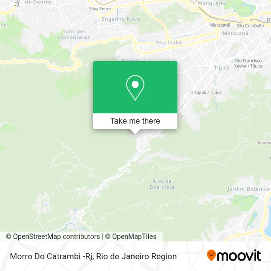 Morro Do Catrambi -Rj map