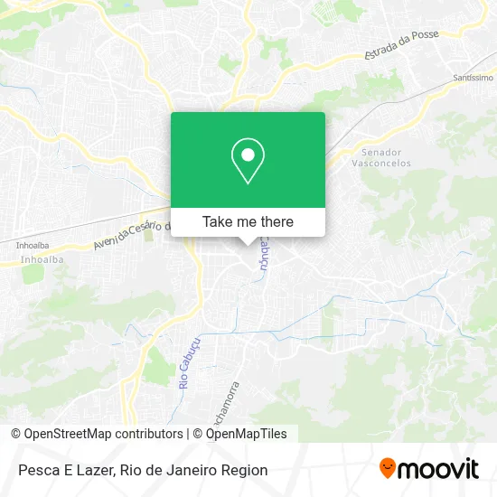 Pesca E Lazer map