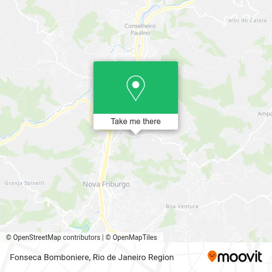 Fonseca Bomboniere map