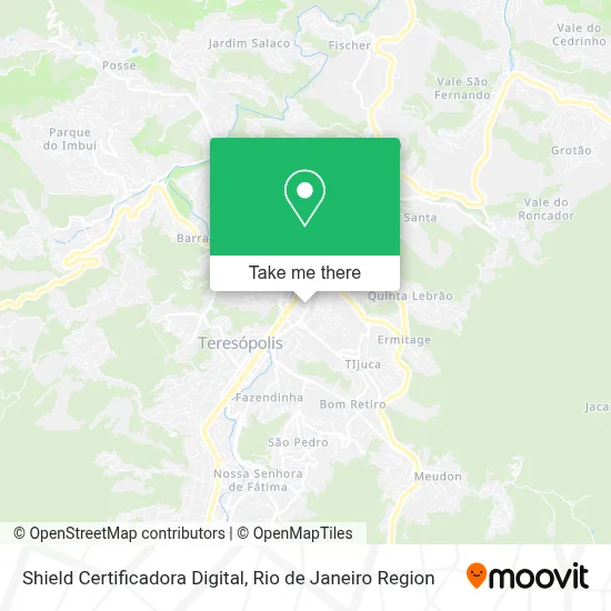 Shield Certificadora Digital map