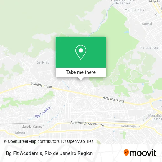 Bg Fit Academia map