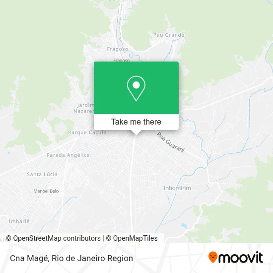 Cna Magé map