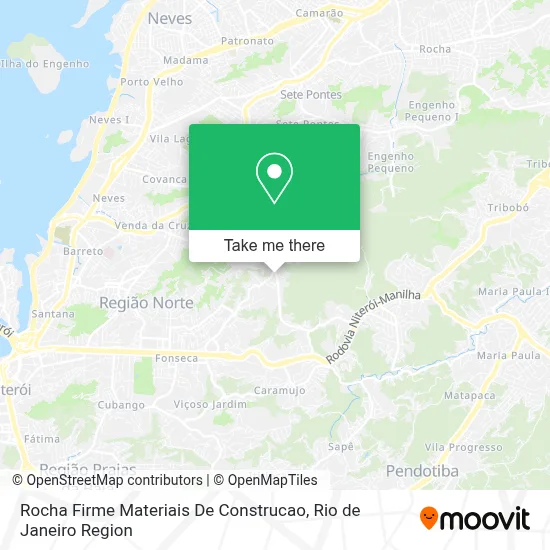 Rocha Firme Materiais De Construcao map