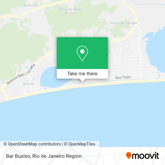 Bar Buxixo map