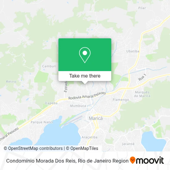 Condomínio Morada Dos Reis map