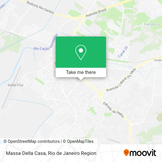 Massa Della Casa map