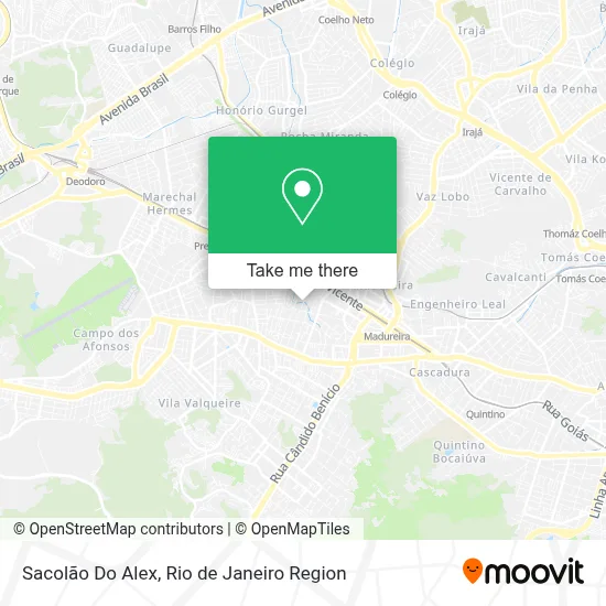 Sacolão Do Alex map