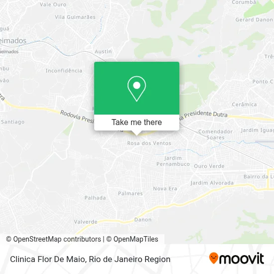 Clinica Flor De Maio map