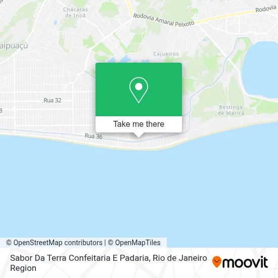 Sabor Da Terra Confeitaria E Padaria map