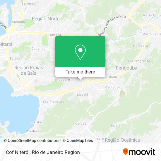 Cof Niterói map