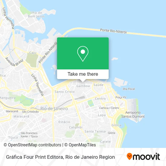 Gráfica Four Print Editora map
