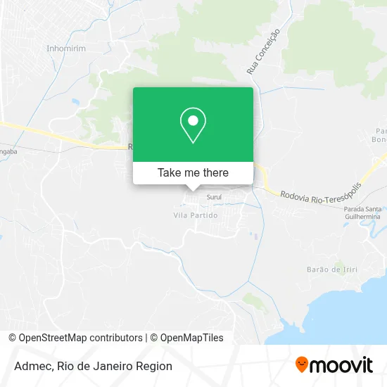 Admec map