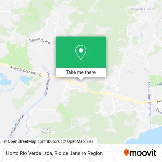 Horto Rio Verde Ltda map
