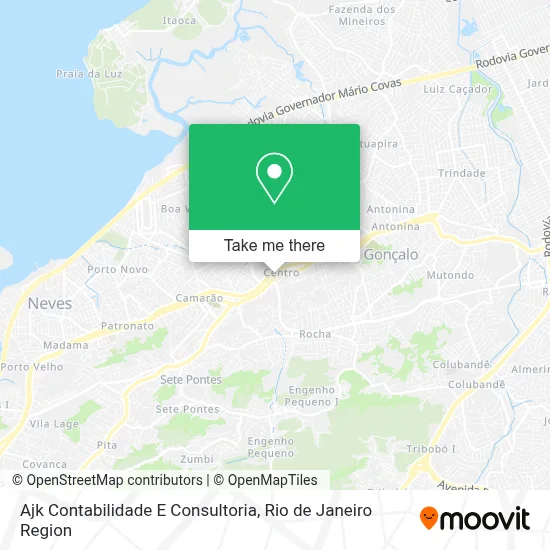 Ajk Contabilidade E Consultoria map