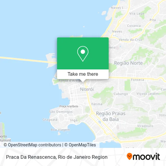 Praca Da Renascenca map