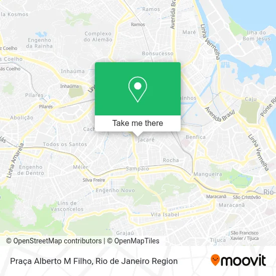 Praça Alberto M Filho map