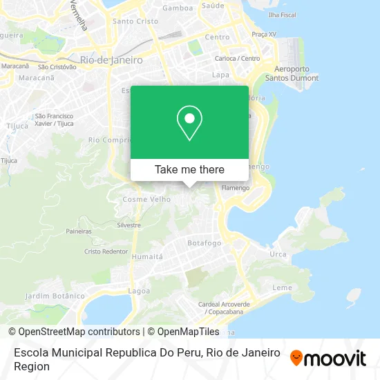 Escola Municipal Republica Do Peru map
