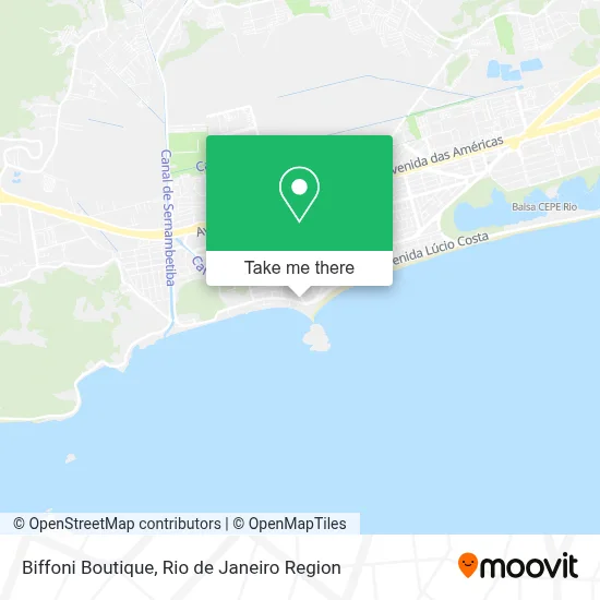 Biffoni Boutique map