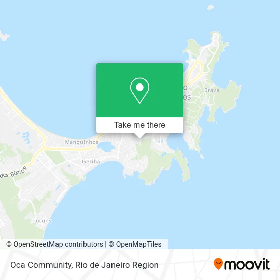 Oca Community map