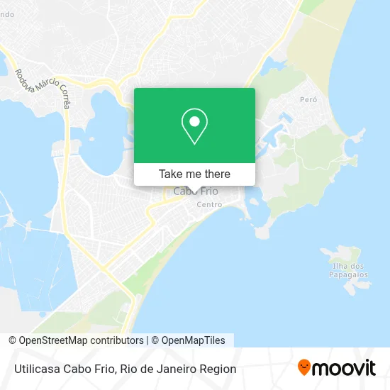 Utilicasa Cabo Frio map