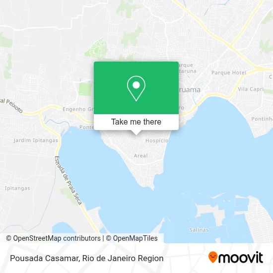 Pousada Casamar map