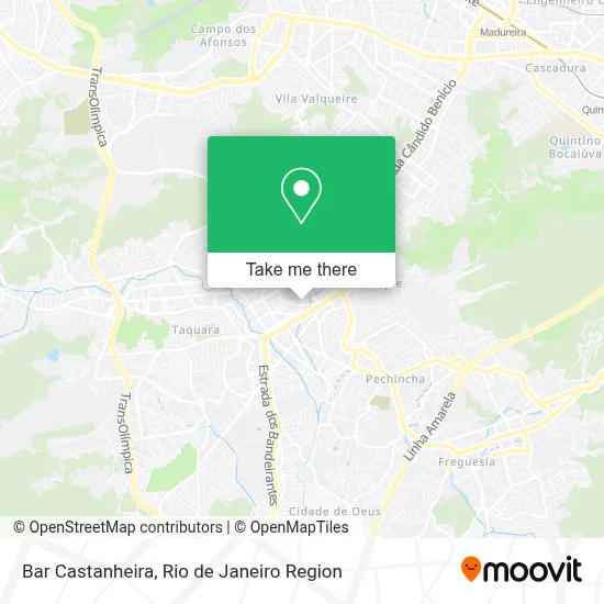 Bar Castanheira map