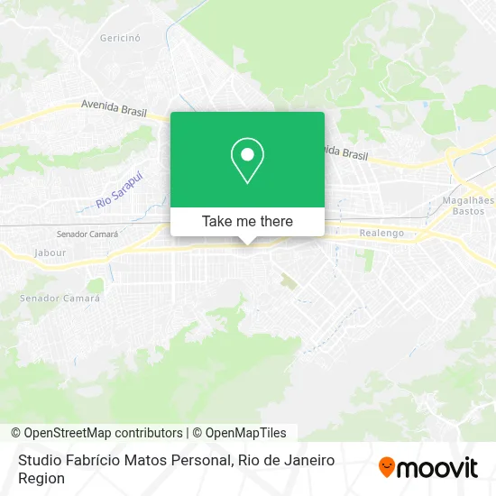 Studio Fabrício Matos Personal map