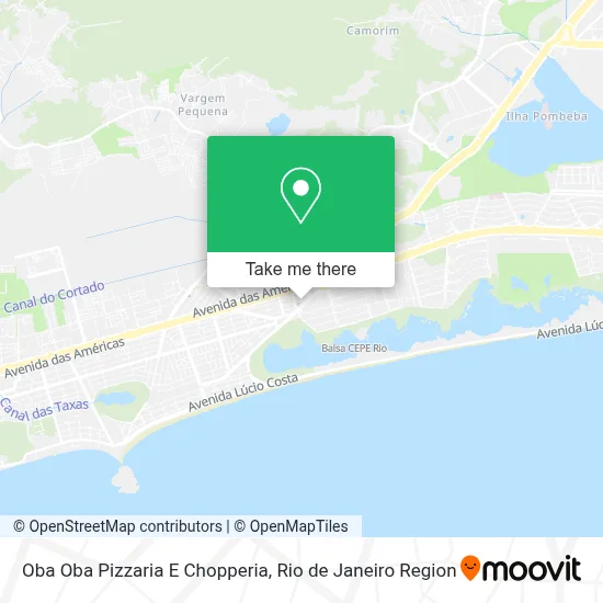 Oba Oba Pizzaria E Chopperia map