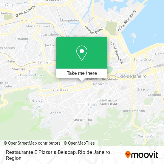 Restaurante E Pizzaria Belacap map