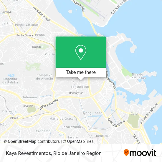 Kaya Revestimentos map