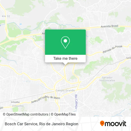Bosch Car Service map