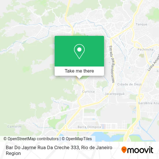 Bar Do Jayme Rua Da Creche 333 map