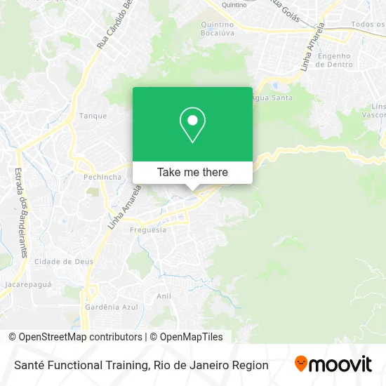 Santé Functional Training map
