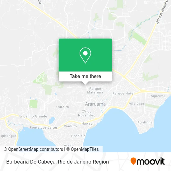 Barbearia Do Cabeça map